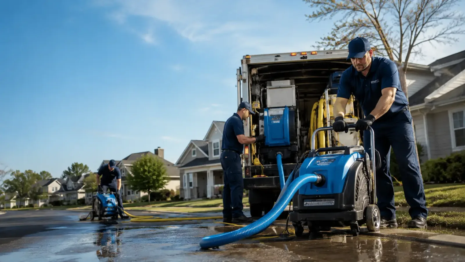 Flood Damage Cleanup in Dry Creek, LA